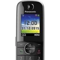 Panasonic KX-TGJ324EB Quad Handset Cordless Home Phone with Nuisance Call Blocker and LCD Colour Display - Black