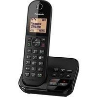 Panasonic KX-TGC420EB Digital Cordless Phone Answer Machine Call Block - Black