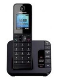 PANASONIC KX-TG8181EB Cordless Phone with Answering Machine Single - DAMAGED BOX