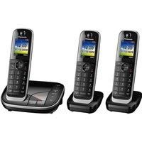 Panasonic KX-TGJ423EB Digital Cordless Telephone with Nuisance Call Blocker and Answering Machine, Trio Dect