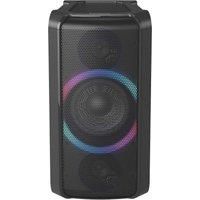 Panasonic SC-TMAX5EB-K Wireless Party Speaker with Bluetooth, wireless charging, multi-connect and power bank compatibility, Black