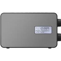 Panasonic RF-D30BTEB-K Smart function radio with USB smartphone charging, Bluetooth connectivity & DAB+