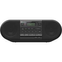 Panasonic RX-D550 Powerful, Portable & Multisource Compatible FM Radio, with Bluetooth, USB, CD, 20W - Black