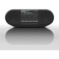 Panasonic RX-D500 Powerful & Portable CD Radio with Sound Booster, FM, 20W - Black