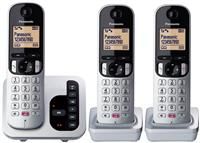 Panasonic KXTGC263ES Cordless Phone w/ Answer Machine Triple