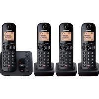 Panasonic KX-TGC264E Digital Cordless Phones: 18-min answering machine, dedicated call block button, an easy-to-read dot-matrix display and a hands-free speakerphone