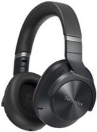 Technics EAH-A800E-K Wireless Headphones, Over Ear Multipoint Bluetooth Earphones With Noise Cancelling and Microphone, Ergonomic Fit, Up to 50 Hours Playtime, Easy Connection, Folding Design, Black