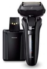 Panasonic ES-LV9U Wet & Dry 5-Blade Electric Shaver for Men - Precise Clean Shaving with Cleaning & Charging Stand