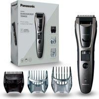 Panasonic ER-GB80 Wet and Dry Electric Beard, Hair and Body Trimmer for Men, 18 x 5.2 x 4.3 cm, Grey, 330 g, ER-GB80-H511, UK 2 Pin Plug