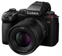 Panasonic LUMIX S5 II Full Frame Mirrorless Camera with New Phase Hybrid AF, Active I.S, Unlimited 4:2:2 10-bit recording, 4K 60p and 6K 30p with LUMIX 50mm F1.8 L-Mount lens - DC-S5M2CE