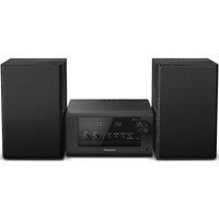 Panasonic SC-PM702EB-K Neat Micro Hi-Fi Compact Stereo System with CD, DAB+/FM Radio, USB and Bluetooth, 80W Speakers, Bass Control, Black