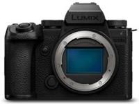 Panasonic LUMIX S5IIX Full Frame Mirrorless Camera, 6K/4K 10-bit Unlimited Recording, Phase Hybrid AF, Apple ProRes RAW & BRAW via HDMI, USB-SSD Recording, 5-Axis Dual I.S. - Body only