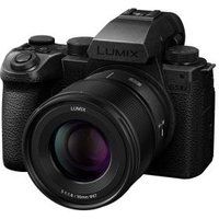 Panasonic LUMIX DC-S5M2XCE Full Frame Mirrorless Camera with LUMIX S 50mm F1.8 Lens, 4K 60P & 6K 30P Unlimited Recording, Flip Screen, Wi-Fi, Phase Hybrid AF, Active IS, DMW-BLK22 Battery Pack, Black
