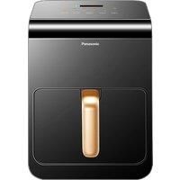 Panasonic NF-CC600AXC Air Fryer With Viewing Window, 6L, 80-200°C, Digital Timer & LCD, Gentle Steam, 11 Presets, Easy Clean, Black/Dark Blue & Rose Gold Handle