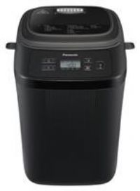 Panasonic SD-PN100 Automatic Mini Breadmaker, 4 Gluten-Free Programmes, Compact Design, 18 Auto Programmes, LCD Display, Black