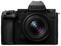 Panasonic Lumix S5 IIX, Full Frame Mirrorless Camera, Dual Native ISO & S-R1840E 18-40mm S lens, 4K 60P & 6K 30P Unlimited Recording, Flip Screen, Wi-Fi, Phase Hybrid AF, Active IS, Black