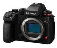 Panasonic LUMIX S1IIE Full Frame Mirrorless Camera, Body Only, 24MP, Cs4K 60p, 6K 30p Open Gate, ProRes RAW, Phase Hybrid AF, L-Mount, Black