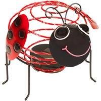 GardenKraft 14800 Solar Powered Light Up Pig Garden Feature / 62 Micro LED’s / 4D Moving Effect/Auto-On/Weatherproof, Medium