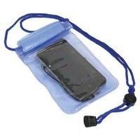 Set of 2 Waterproof Pouches White/Transparent Protect Cameras iPod Wallets Phone