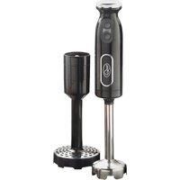 Quest 32129 Handheld Stick Blender & Masher/Ergonomic Design with Detachable Stick/Turbo Speed Button/Strong Titanium Blade / 750ml Beaker Included/Anti-Splash Cover / 700W