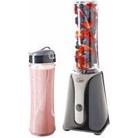 Quest 600ml Black Grey BPA Free Personal Blender Fruit Smoothie Milkshake Juicer