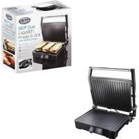 Quest 180 Duo Health Grill Press Or Open Grill