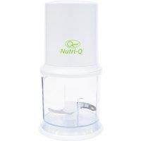 Quest Nutri-Q 34729 Turbo Food Chopper/Mini Food Processor / 2 Speeds + Turbo Boost / 0.5L Bowl/Chops All Kinds of Fruit & Vegetables/BPA Free Dishwasher Safe Parts