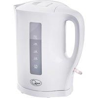 Quest 35019 NEW Jug Kettle with Cord Storage and Spout Filter 1.7L 2200w White