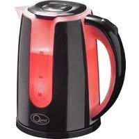 1.7L 2200W DUAL ILLUMINATED CORDLESS ELECTRIC JUG KETTLE - BLACK
