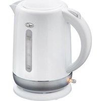 Quest 1.5L Fast Boil Kettles with Spout Filter and Water Level Indicator / 360 Degree Kettle Base/Cord Storage/Removable & Washable Spout Filter / 3000W / 2 Colours (White/Silver)