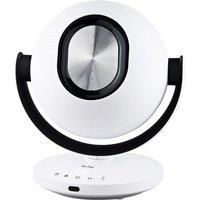 Air Pod 40019 Oscillating Bladeless Fan 6 Air Speeds Remote Control Touch Sensitive, White, H36 x W26 x D26cm