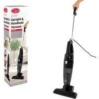 Quest 44839, 2-in-1 Upright and Handheld Lightweight Bagless Vacuum Cleaner Hepa Filter-Black, 600 W