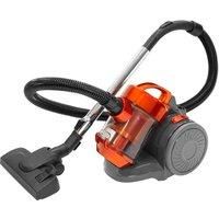 QUEST 44889 Compact Bagless Cyclonic Vacuum | Easy Empty Dust Container | Compact and Portable | Multi-Surface Cleaning | Nozzle Included