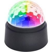 Battery-Power Crystal Star Ball Flashing colour LED Spinning Party Disco Light