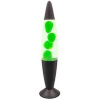 Lava Lamp Black And Green 16in