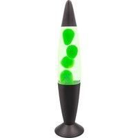 Lava Lamp Black And Green 16in