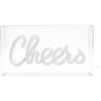 Global Gizmos Acrylic Box Neon Signs / 3 Unique LED Signs for Home & Commercial