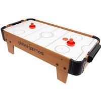 Global Gizmos Deluxe Table Top Air Hockey Game / Includes 2 Strikers & 2 Pucks