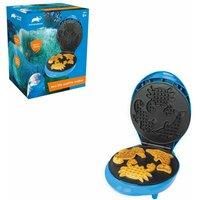 Animal Planet Waffle Makers / 3 in 1 Animal Shaped Waffle Iron/Cool Touch Handle/Non-Stick Coating/Cord Storage/Anti-Slip Feet (Sea Life)