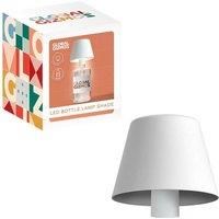 Global Gizmos 66319 LED Bottle Lamp Shade/Wireless Bottle Lamp/Touch Activated/for Wine Bottles, Beer Bottles & More
