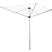 Anika 30M Outdoor Rotary Airer with 3 Arms - Grey