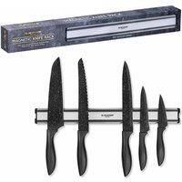 Blackmoor 67979 Magnetic Knife Rack/Easy to Install/Safe and Secure Wall Storage/Holds Tools, Keys and Scissors/Ideal for Kitchens, Garages, Salons and Workshops