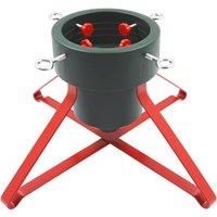 The Christmas Workshop 70509 Christmas Tree Stand / Fits Trees Up To 2.5M Tall & 14.5CM Diameter / Holds 2.8L of Water / 57cm x 57cm x 21.5cm