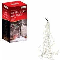 The Christmas Workshop 600 White Micro LED Vine Lights
