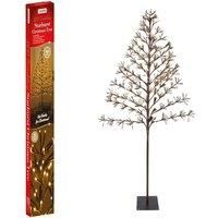 The Christmas Workshop 72999 Light-Up Starburst Christmas Tree/Unique Twinkling Design/Indoor or Outdoor Christmas Decoration / IP44 Waterproof/Warm White Christmas LEDs