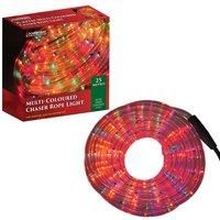 1 x CHRISTMAS XMAS ROPE LIGHTS MULTICOLOUR OR BLUE OUTDOOR MULTI FUNCTION CHASER