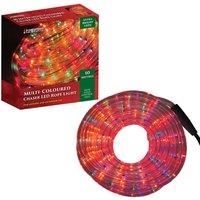 The Christmas Workshop 77610 10 Metre LED Rope Lights | Indoor and Outdoor Christmas Lights | Multi-Coloured | Christmas, Weddings & Gardens | Speed Control