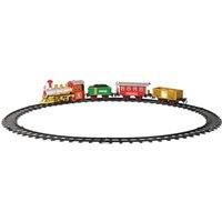 The Christmas Workshop Deluxe Santa’s Express Delivery Christmas Train Length Track | Realistic Sounds & Light