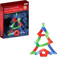 Christmas Workshop 30cm 20 LED Colour Window Light - Xmas Tree