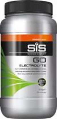 Science In Sport GO Electrolyte Powder Energy Drinks, High Carbohydrates and Sodium, Orange Flavour, 12 Servings Per 500 g